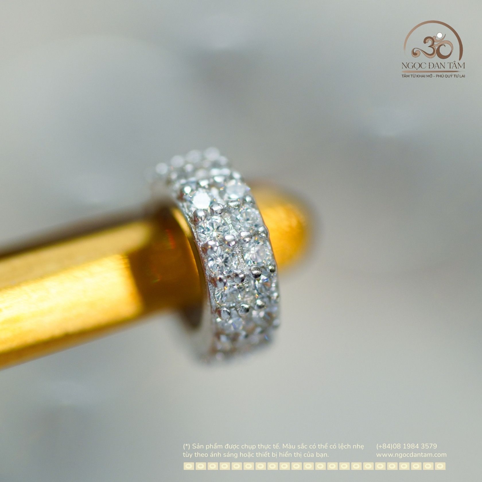  Charm Tròn Bạc 7mm - Bạc 925 Cao Cấp 