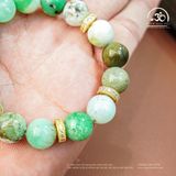  Vòng Tay Cẩm Thạch Úc Phối Charm 10mm 2A 