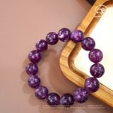  Vòng Tay Đá Lepidolite 12mm 4A 
