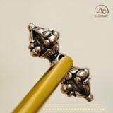  Charm Chùy Kim Cang Bạc Đen 925 