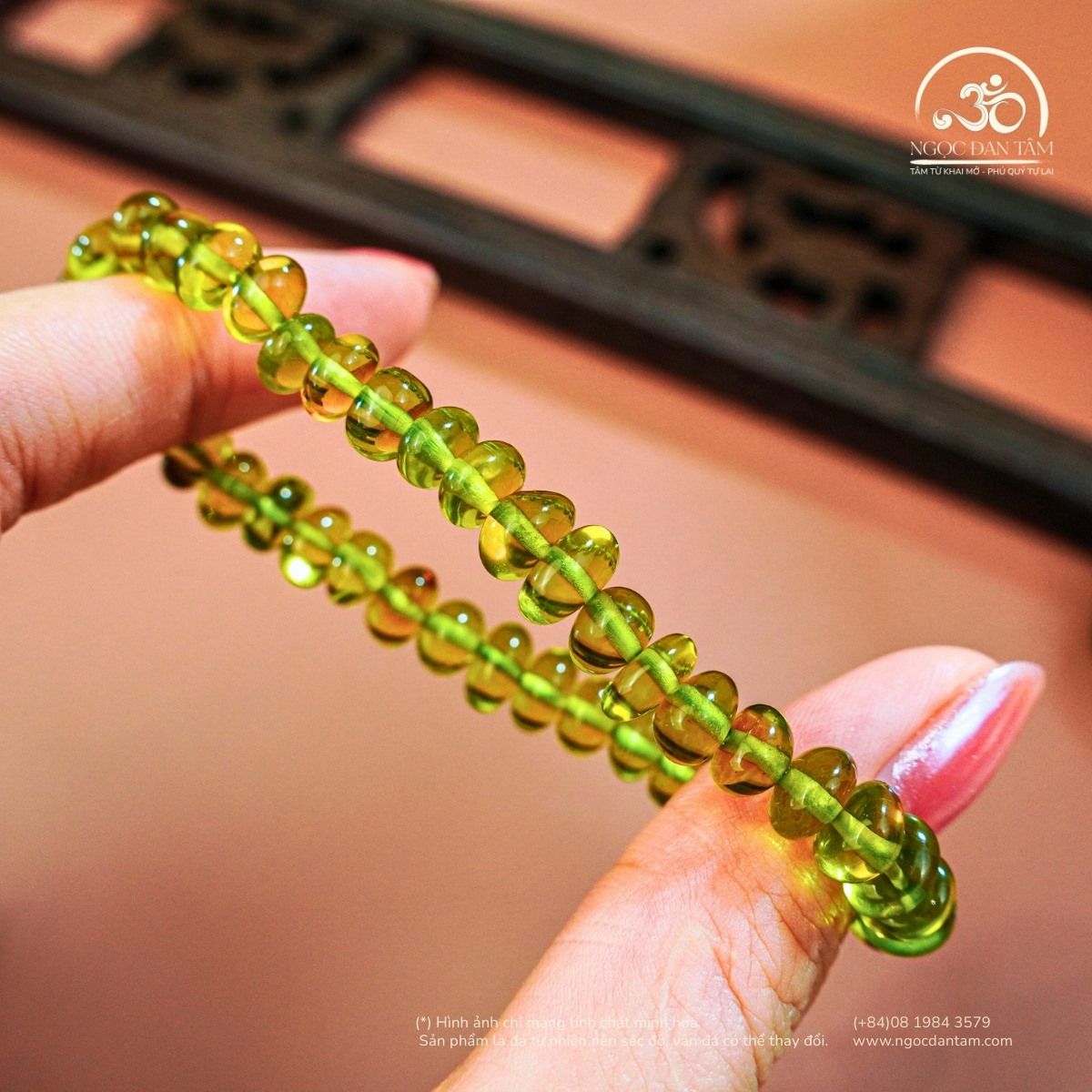  Vòng Tay Ngọc Phách An Xuân 5gram (Thanh Phách) 