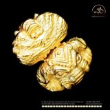  Charm Đầu Voi 8mm - Bạc 925 Mạ Vàng Cao Cấp 