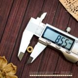  Charm Vòng Lấp Lánh  8,55mm - Kim Loại Mạ Vàng Cao Cấp 