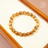  Vòng Tay Tóc Nâu Đồng Trục VVIP 8mm 