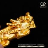  Tỳ Hưu 101 - 33,25mm - Đồng Thau Mạ Vàng 999 Cao Cấp 