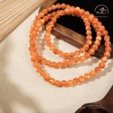  Vòng Tay Hồng Nhật Vận VIP 5mm 8A (Chuỗi Quấn Tay) 