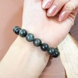  Vòng Tay Mắt Chim Ưng Xám 5A 10mm 