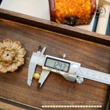  Charm Hạt Tỳ Hưu 2 Màu 12,43mm - Bạc 925 Mạ Vàng Cao Cấp 