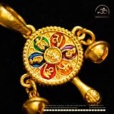  Mặt Dây Chuyển Lục Lạc 18.04mm - Kim Loại Mạ Vàng Cao Cấp 