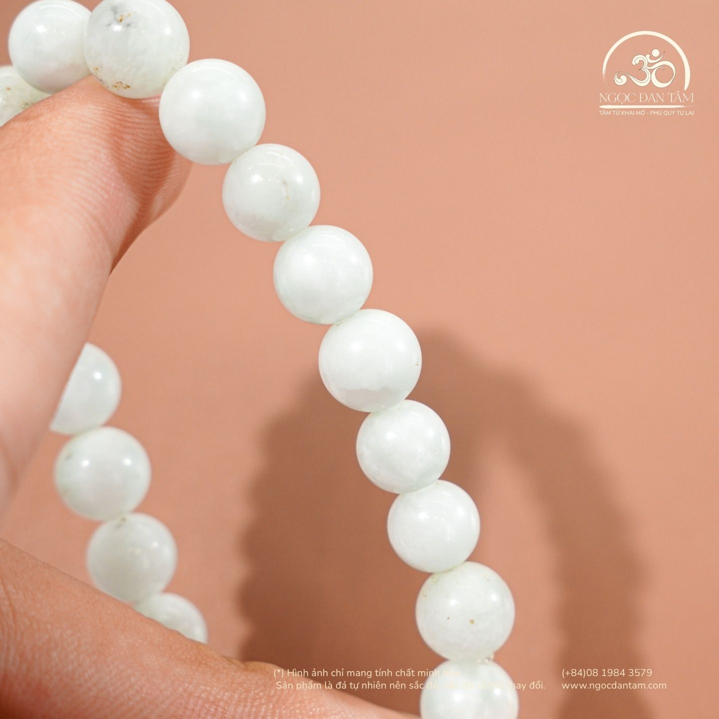  Vòng Tay Angelite 8mm 2A 