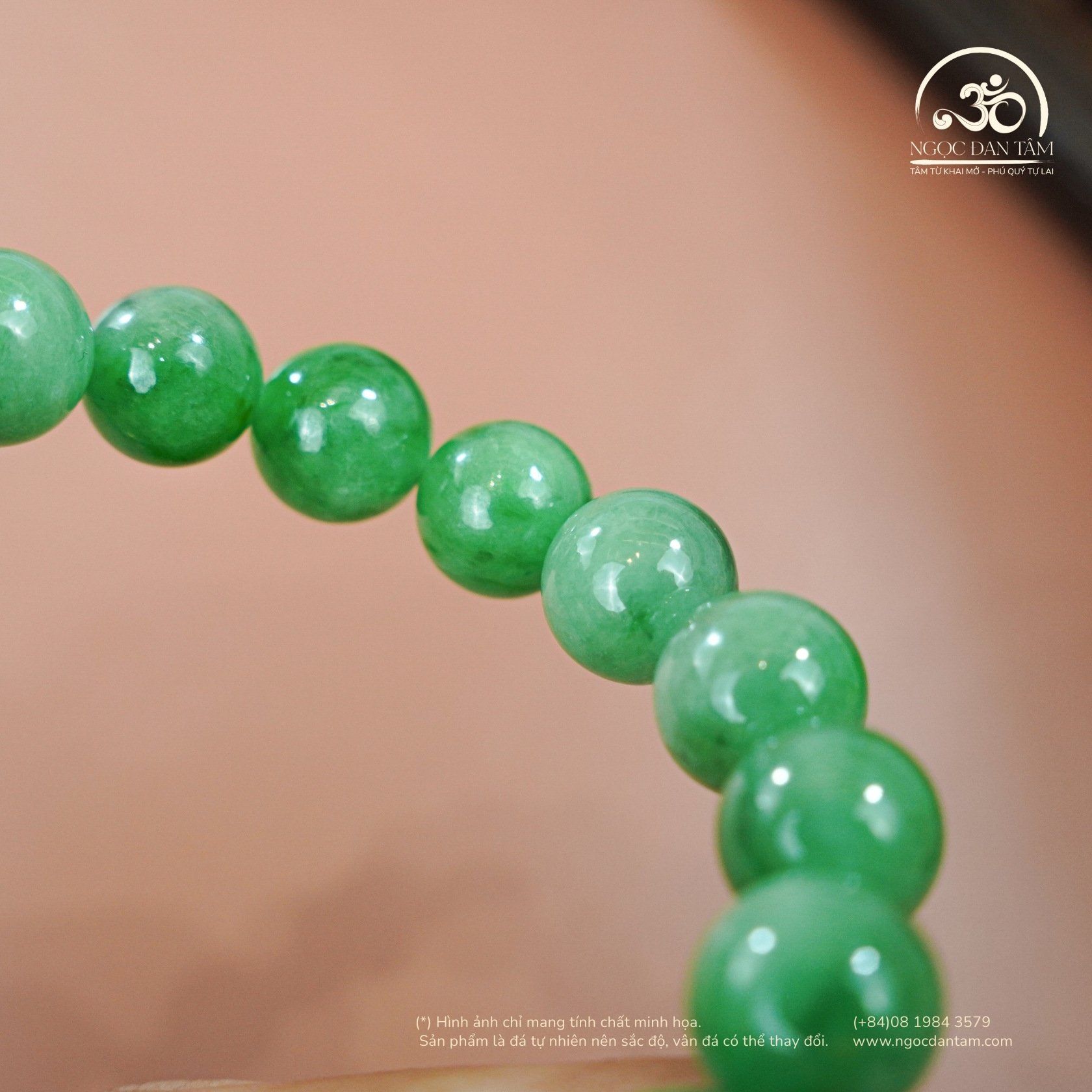  Vòng Tay Cẩm Thạch Sơn Thủy VIP 1 