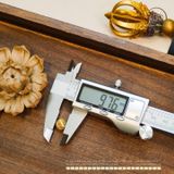  Charm Tròn 3 Màu 9.76mm - Kim Loại Mạ Vàng Cao Cấp 