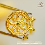  Charm Dream Catcher 11mm - Bạc 925 Mạ Vàng Cao Cấp 
