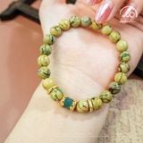  Vòng Tay Green Dragon Phối Charm Lu Thống 8mm 2A 