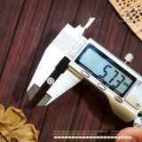  Charm Đệm Hoa Cúc 6mm - Bạc Cao Cấp 