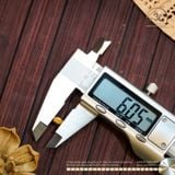  Charm Tròn Họa Tiết 6mm - Kim Loại Mạ Vàng 