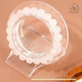  Vòng Tay Thạch Anh Hồng Đậm 8mm 4A 