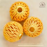  Charm Lồng Đèn 10,09mm - Kim Loại Mạ Vàng Cao Cấp 