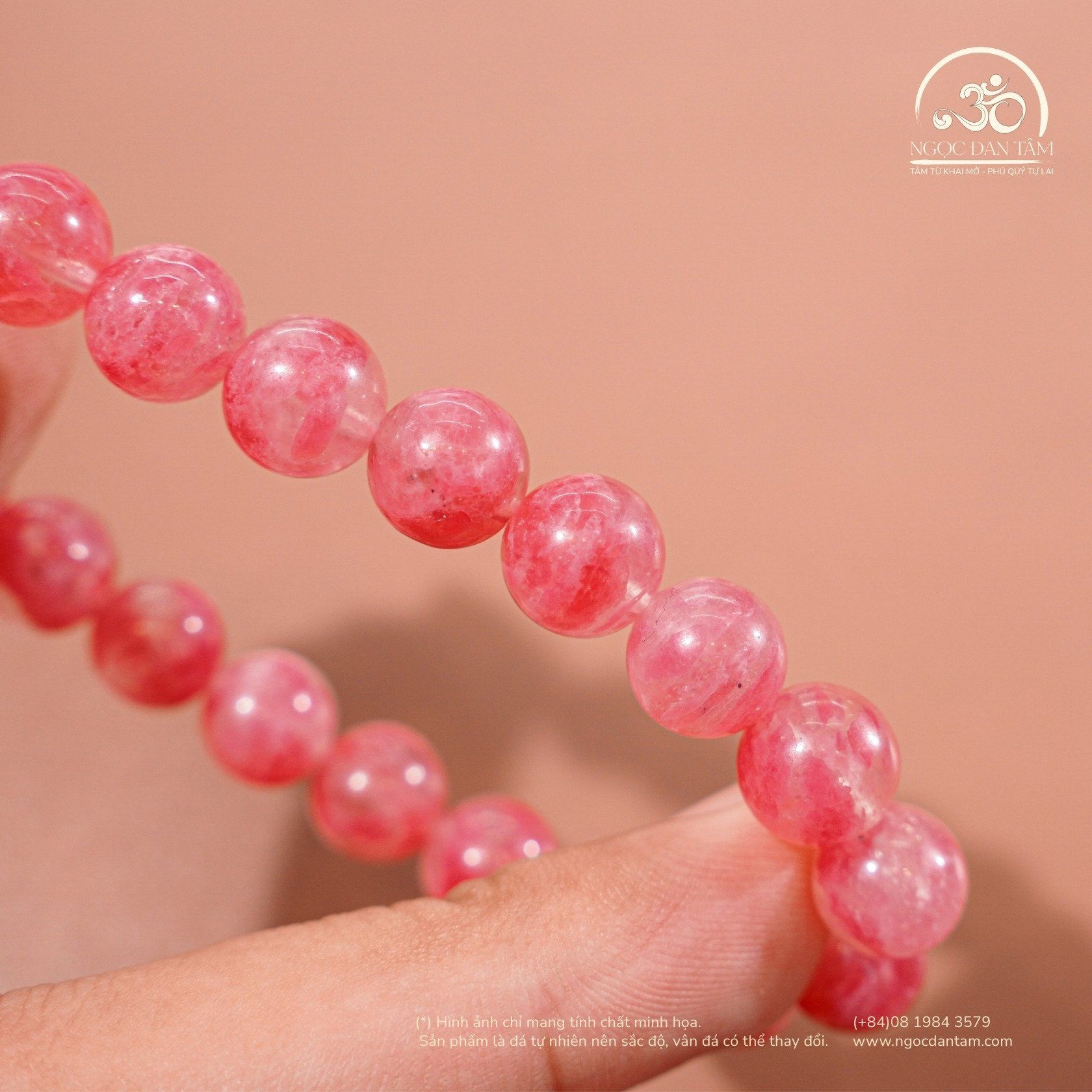  Vòng Tay Tường Vi 9mm 5A 