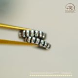  Charm Bạc Bánh Xe Hoa 6mm - Bạc Cao Cấp 