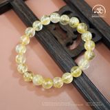  Vòng Tay Đá Thạch Anh Tóc Vàng 8mm 7A 