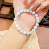  Vòng Tay Mã Não Xanh Lace 8mm 3A 