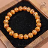  Vòng Tay Tóc Nâu Đồng Trục VVIP 8mm 