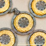  Mặt Dây Chuyền 12 Con Giáp 18,96 - Bạc 925 Mạ Vàng 