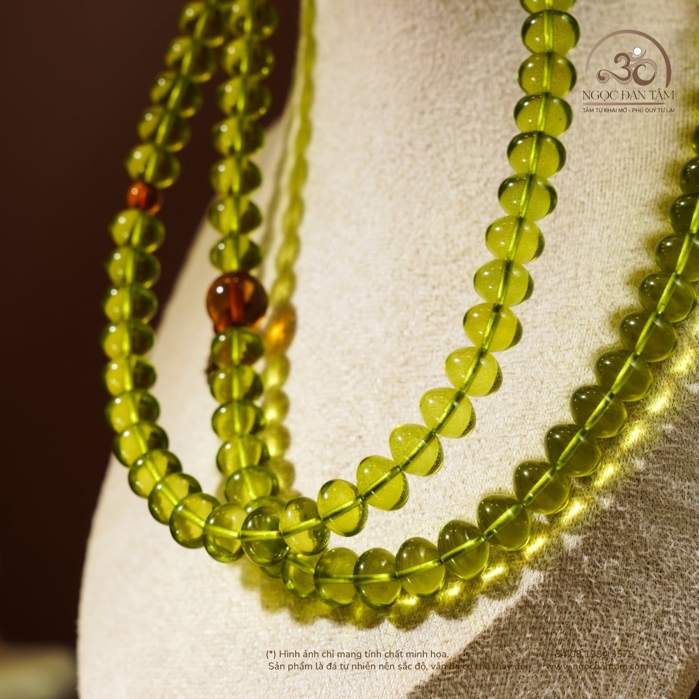  Tràng Hạt Thanh Phách Hạt Táo 10mm 38gram 