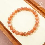  Vòng Tay Đá Mặt Trời 7mm 5A 