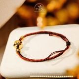  Vòng Tay + Vòng Cổ Thắt Dây Charm Chùy Kim Cang Phối Charm Zambala 