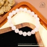  Vòng Tay Thạch Anh Hồng Đậm 8mm 4A 