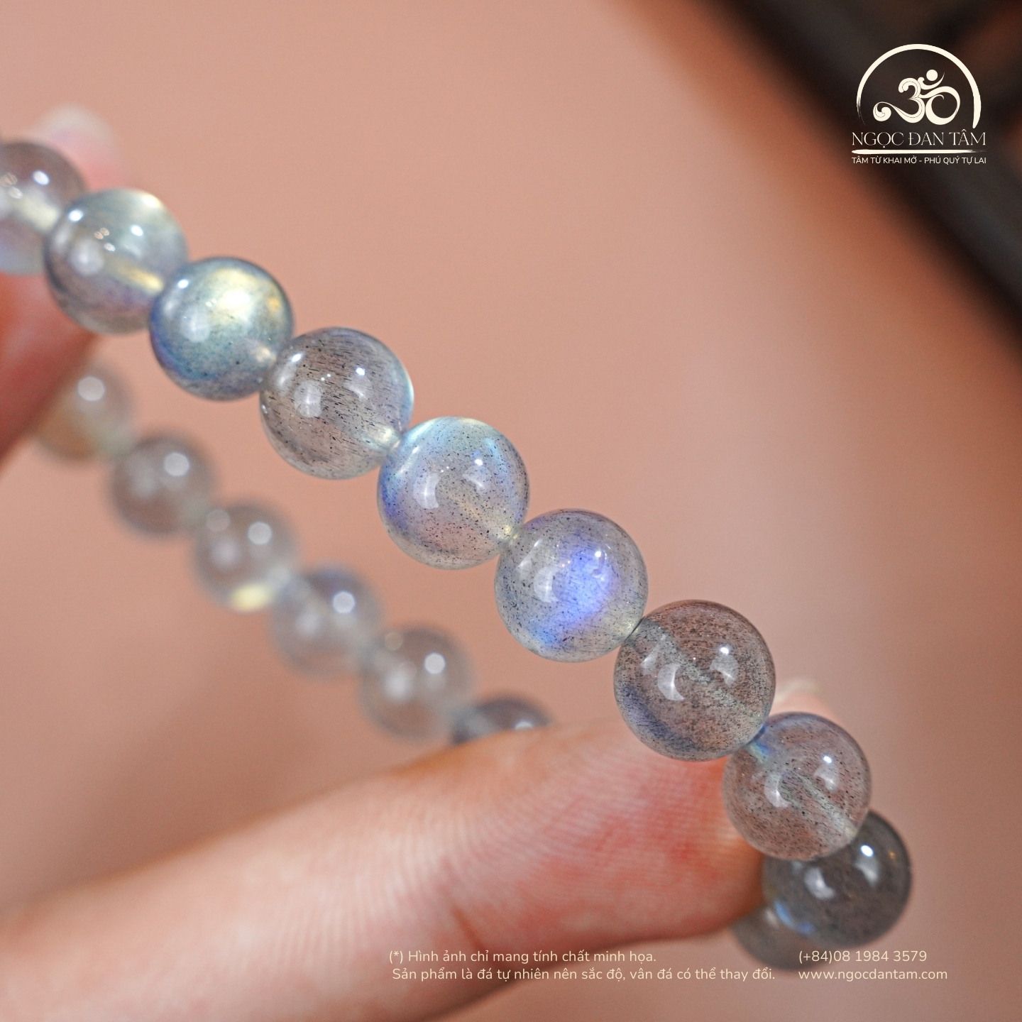  Vòng Tay Đá Xà Cừ 8mm 5A 