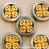  Charm Bánh Xe Pháp Luân Lớn 14,97mm - Bạc 925 Mạ Vàng Cao Cấp 