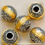  Charm Thái Tuế (Lớn) 12,42mm - Bạc 925 Mạ Vàng Cao Cấp 