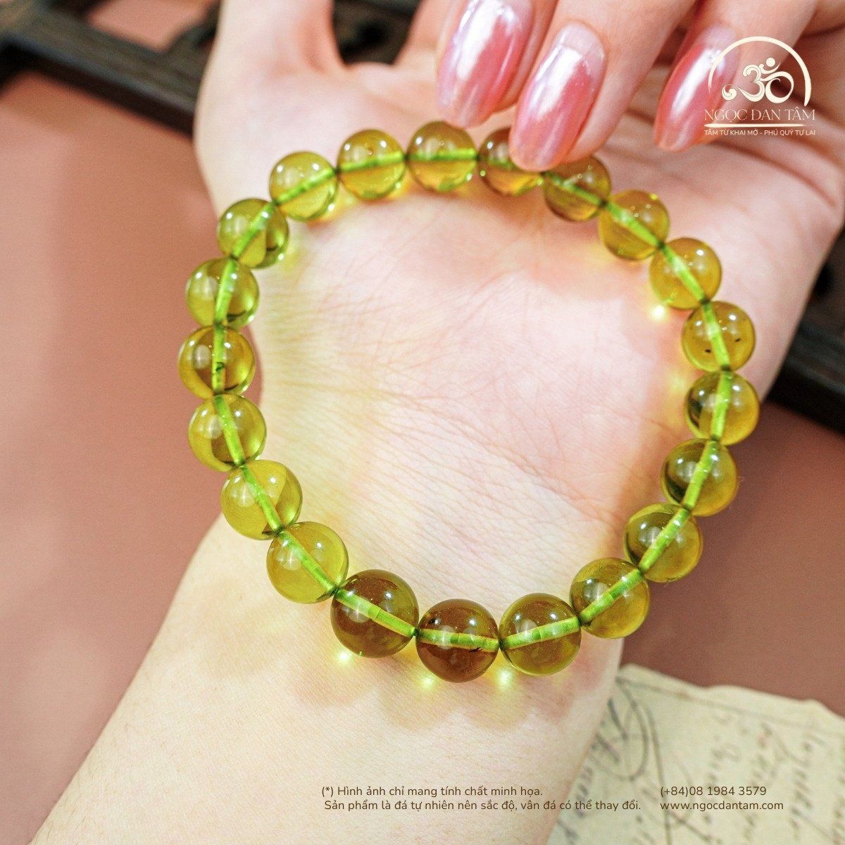  Vòng Tay Thanh Phách 9mm 8gram 