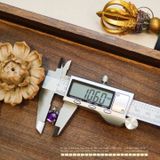  Mặt dây chuyền Hồ Ly Đá Tím 10.60mm - Bạc 925 Cao Cấp 