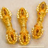  Charm Chày Kim Cang (lớn) - Bạc 925 Mạ Vàng Cao Cấp 