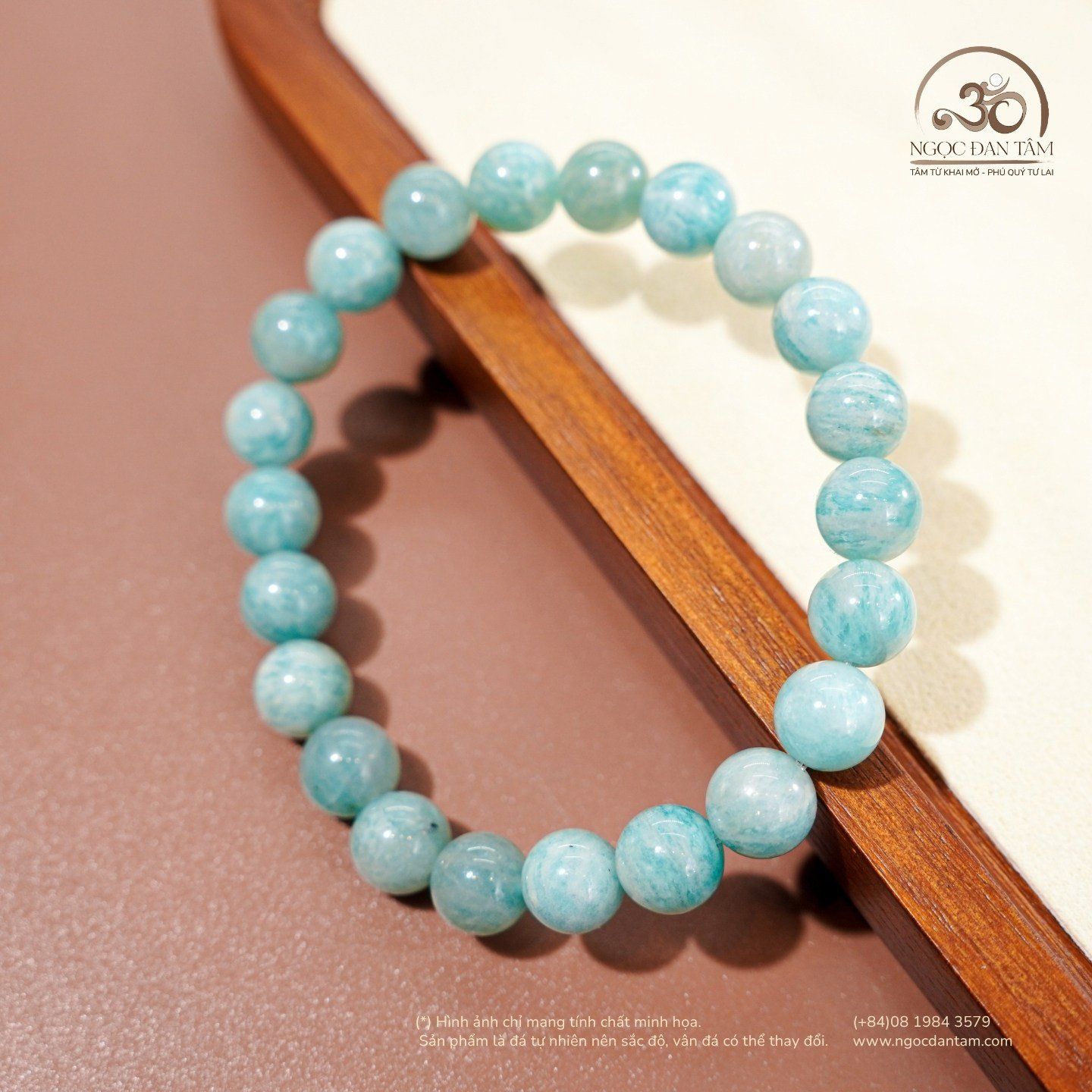  Vòng Tay Amazonite 8mm 2A 