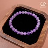  Vòng Tay Thạch Anh Tím 6mm 2A 