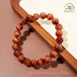  Vòng Tay Mắt Hổ Nâu Đỏ 8mm - 10mm 6A 