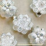  Hoa Sen Bạc 9.97mm - Bạc Cao Cấp 