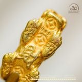  Tỳ Hưu 105T 24,24mm - Đồng Thau Mạ Vàng 999 Cao Cấp 