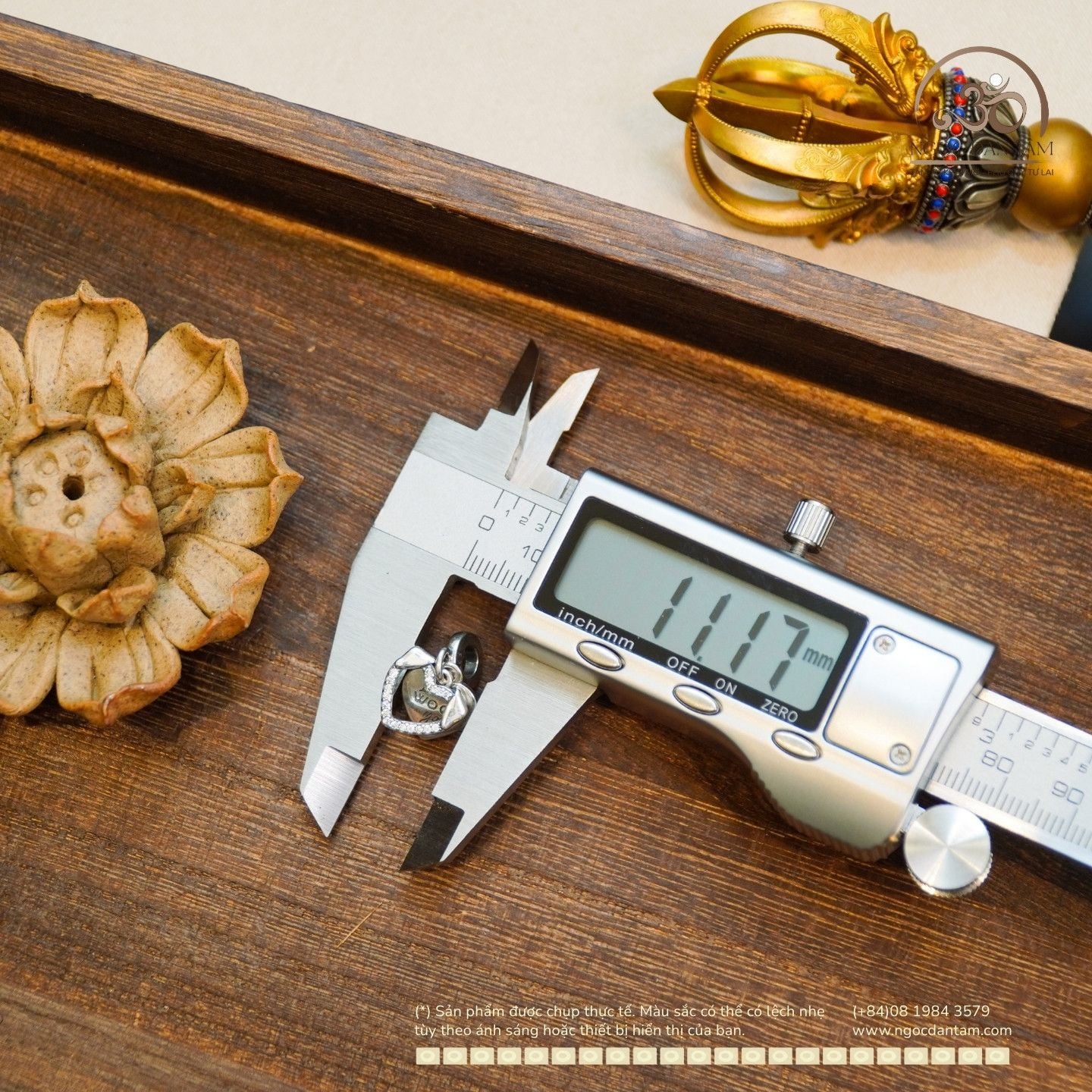  Charm Treo Mặt Treo Pandora Tình Yêu Bạc 925 