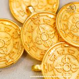  MDC Chùy Kim Cang Thập Tự Lớn 23,59mm - Bạc 925 Mạ Vàng Cao Cấp 