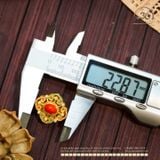  Charm Tường Vân Ngọc Đính 22,87mm (Kim Loại Mạ Vàng) 