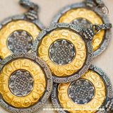  Mặt Dây Chuyền 12 Con Giáp 18,96 - Bạc 925 Mạ Vàng 