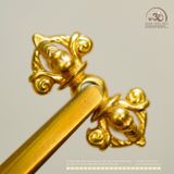  Chày Kim Cang Số 01 18,97mm - Bạc 925 Mạ Vàng Cao Cấp 