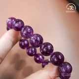  Vòng Tay Đá Lepidolite 12mm 4A 