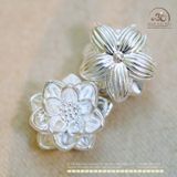  Hoa Sen Bạc 9.97mm - Bạc Cao Cấp 
